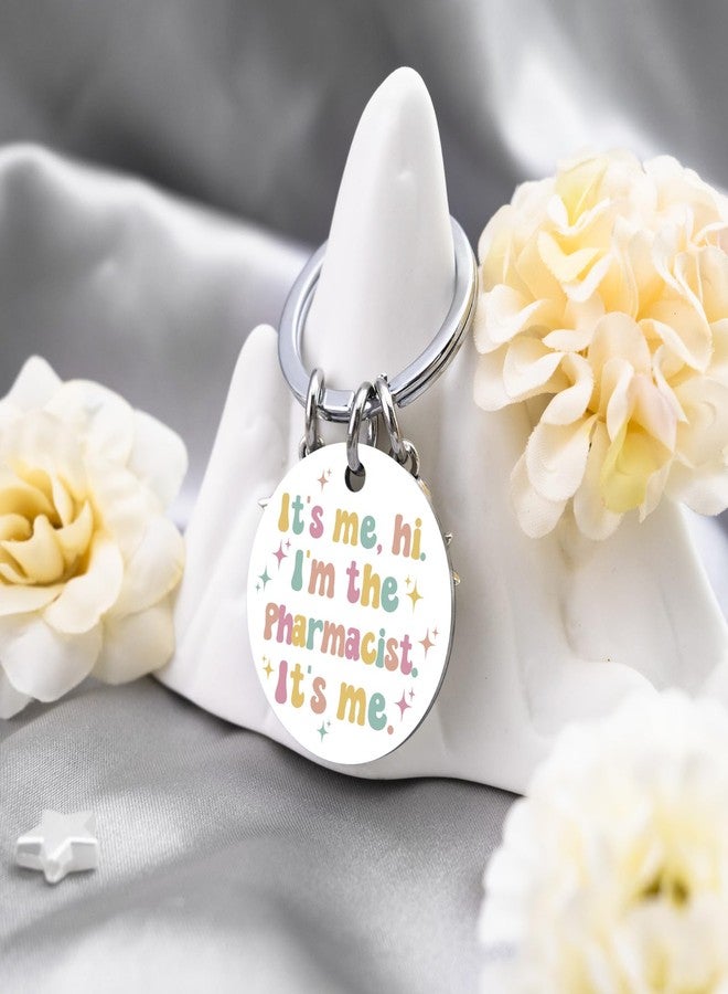 MOEXUKO Pharmacist Gifts for Women Pharmacy Technician Gifts Pharmacist Keychain Thank You Gift for Pharmacy Medical Assistant Friends Birthday Thanksgiving Christmas Gift Pharmacists Keyring - Image 4